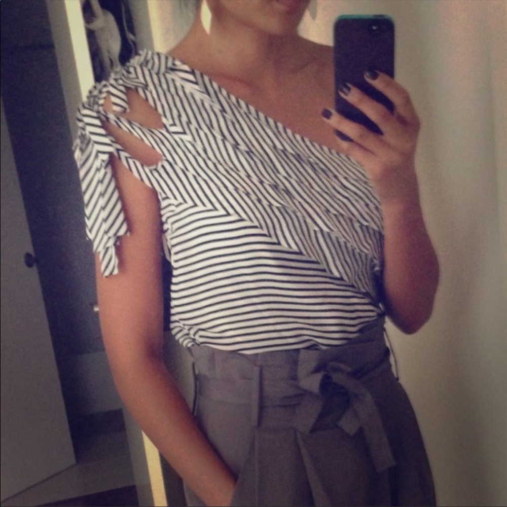 BCBGMaxAzria silk blouse